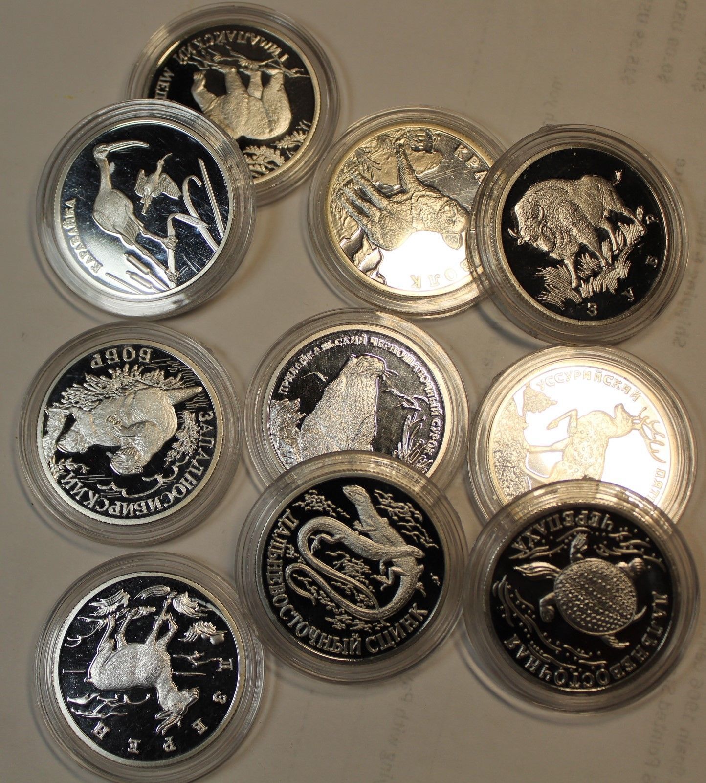 Great Britain 1975 Proof Set Medallion~Collect Year Medallions~Free Shipping