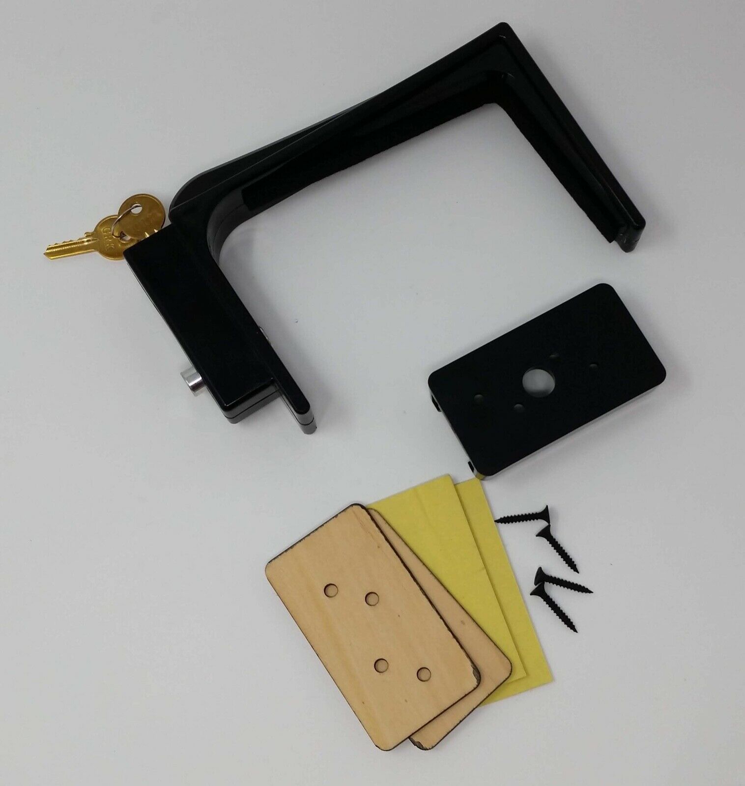 Piano Fallboard Lock for Grand or Upright Pianos Felt Lined Clamp