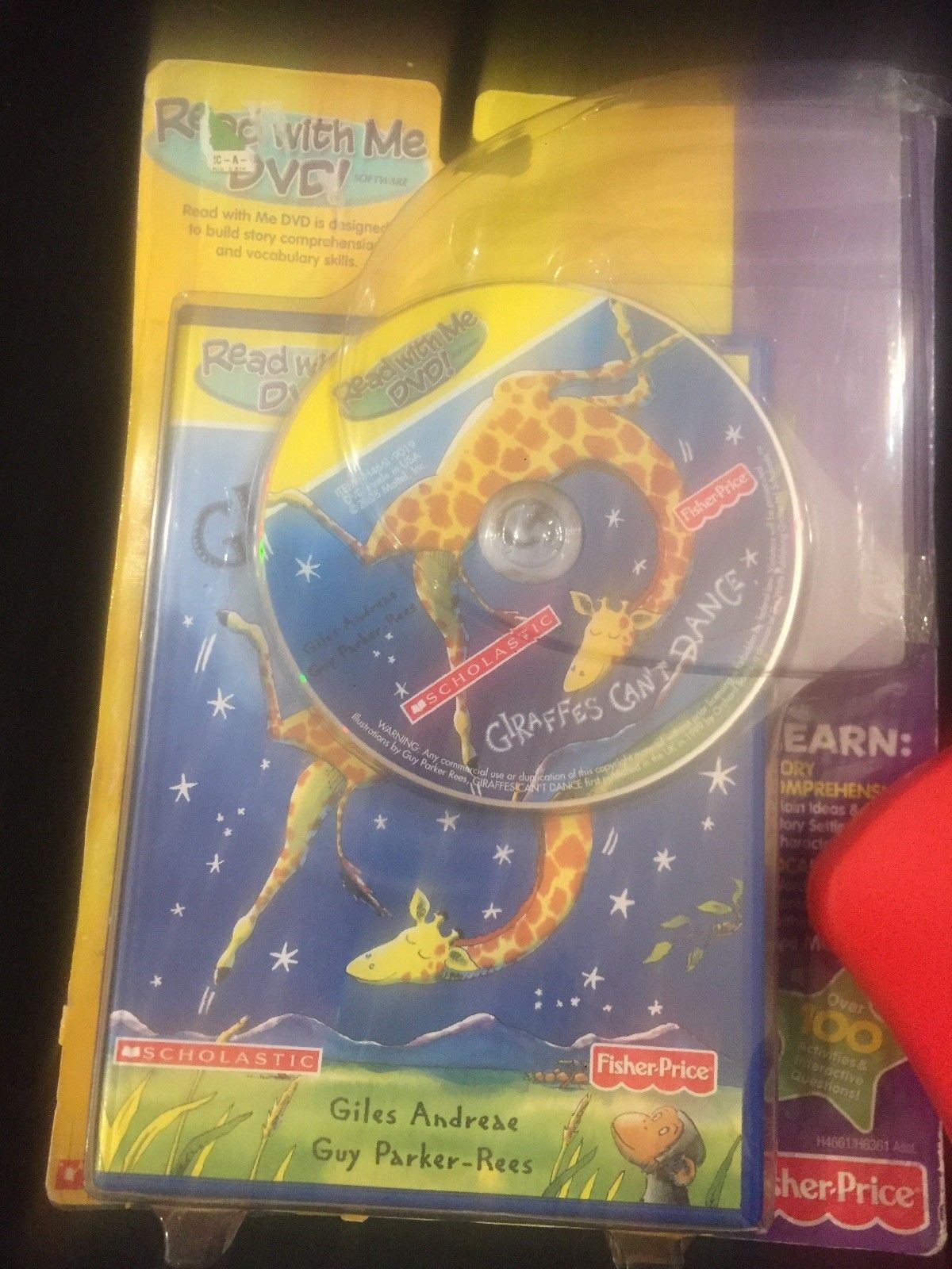 Fisher Price Read With Me DVD System & Giraffes Can