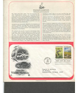 Jun 26 1981 FDC Wildlife Habitats #1921-22 ArtCraft - $6.49