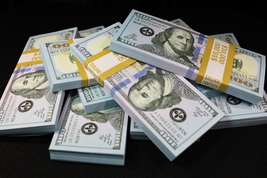 500K Full Print Realistic Prop Money New Dollar Bills Cash Fake Movie Re... - £224.00 GBP