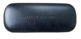 Ralph Lauren Eye Case Sunglasses or Eyeglasses Hard Black Clam Shell Case Vision - $15.21
