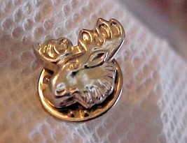 Fraturnal Order of the Moose Club Lapel Pin Silver Vintage - $6.88