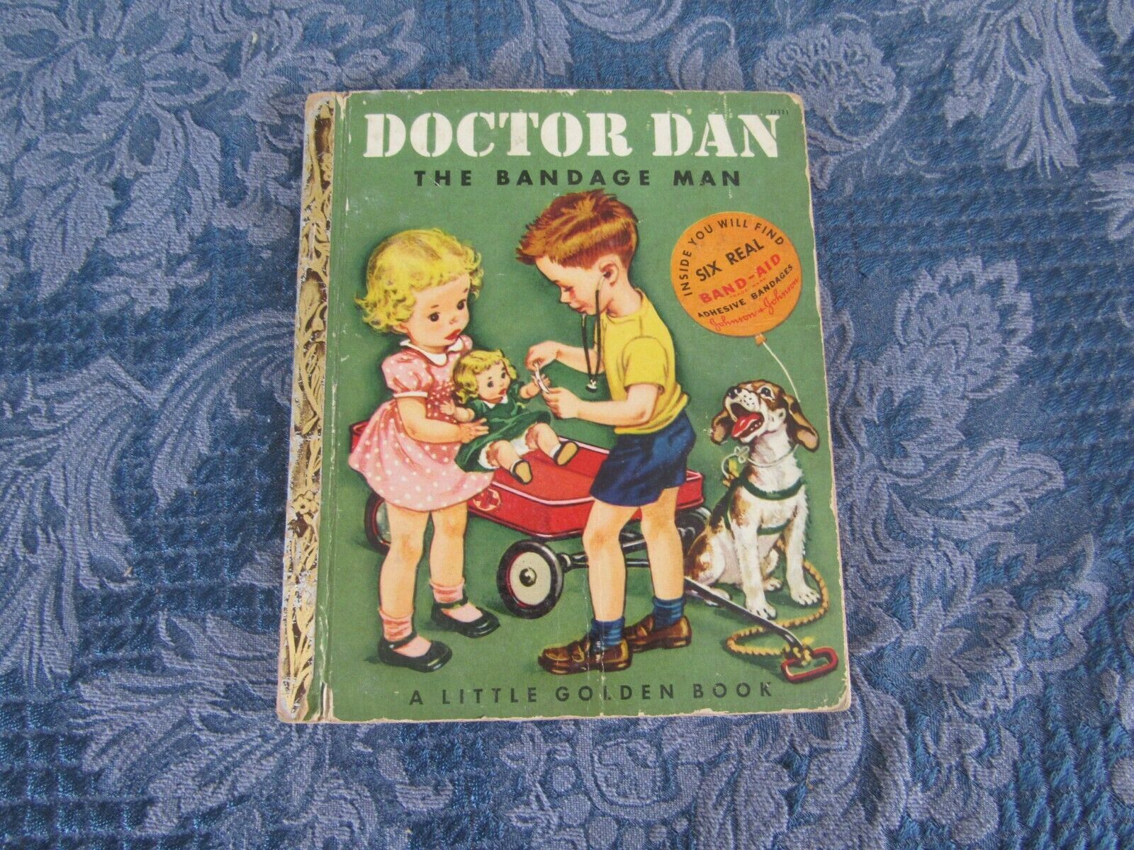 Little Golden Book Doctor Dan The Bandage Man 1950 A Edition