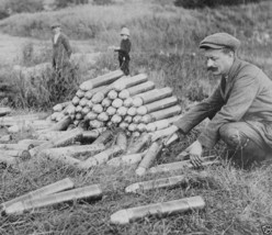 Abandoned German shells Battle of the Marne 1914 World War I 8x10 Photo - $8.81