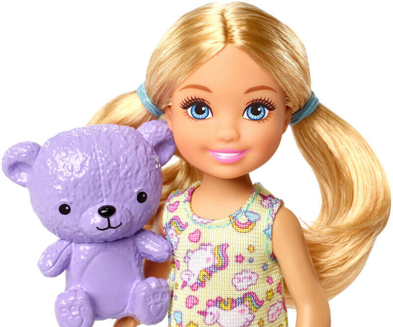 barbie with teddy bear