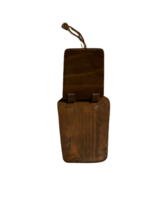 Antique Wood Primitive Watchman Rattle Clacker Noise Maker 10" Alarm Handmade image 5