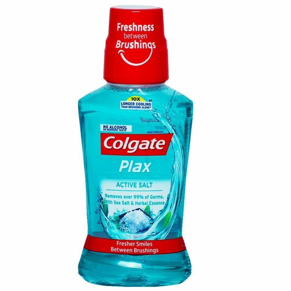 Colgate Plax Mouthwash (Active Salt) - 250ml (Pack of 1) E750