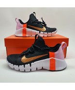 Nike Free Metcon 3 Womens 6 Black Copper Running Shoes Sneakers CJ6314-0... - $157.41