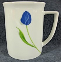 Studio Nova CD302 Blue Rhapsody Coffee Mug Cup Floral Fine Porcelain (M4) - $14.50