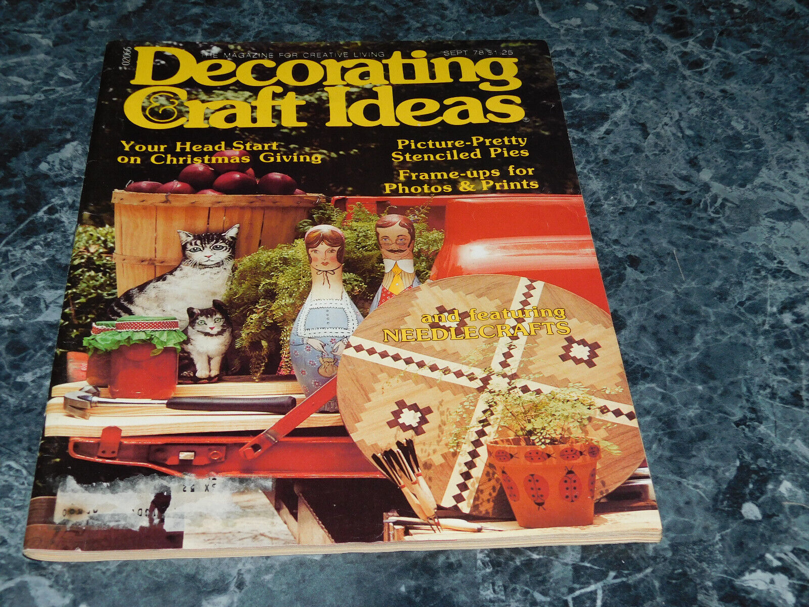 Decorating & Craft Ideas Magazine September 1978 Guide to Woodburning