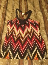 Women&#39;s Maurices Sleeveless Blouse--Size L--Brown - $3.99