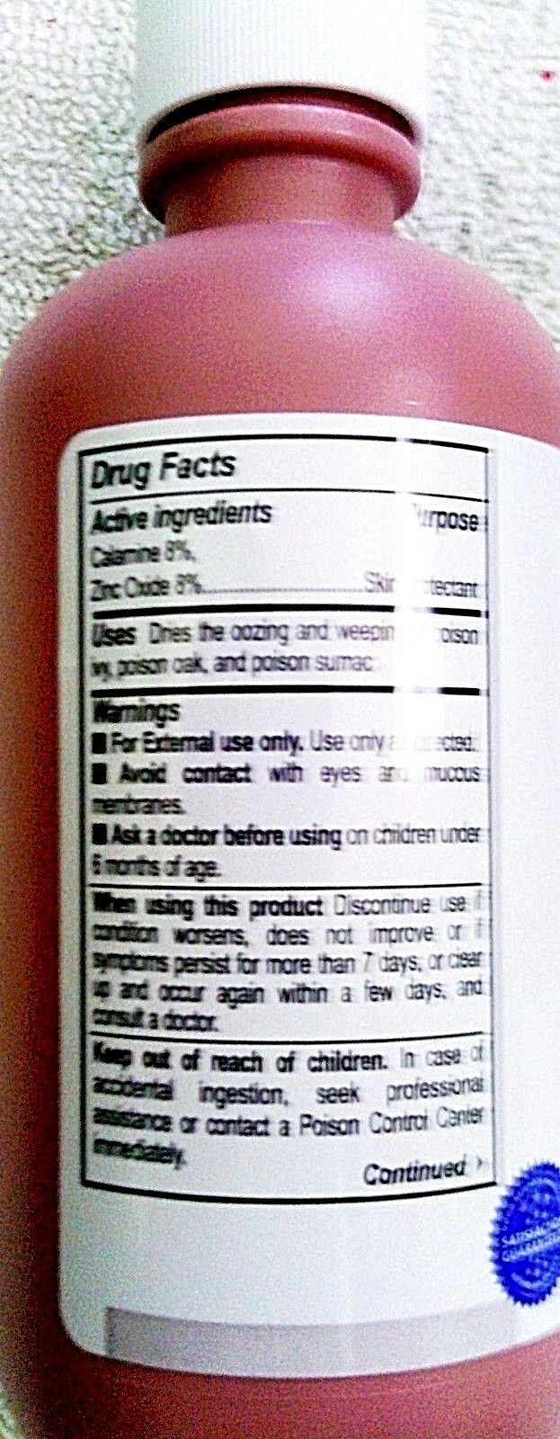 LOT OF 3 Calamine Lotions Topical Skin Protect Dry Poison Ivy Oak Sumac