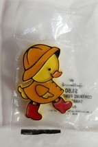 Vintage Hallmark Duck in Raincoat Pin 1982 NOS Holiday Easter Pin Brooch - $7.91