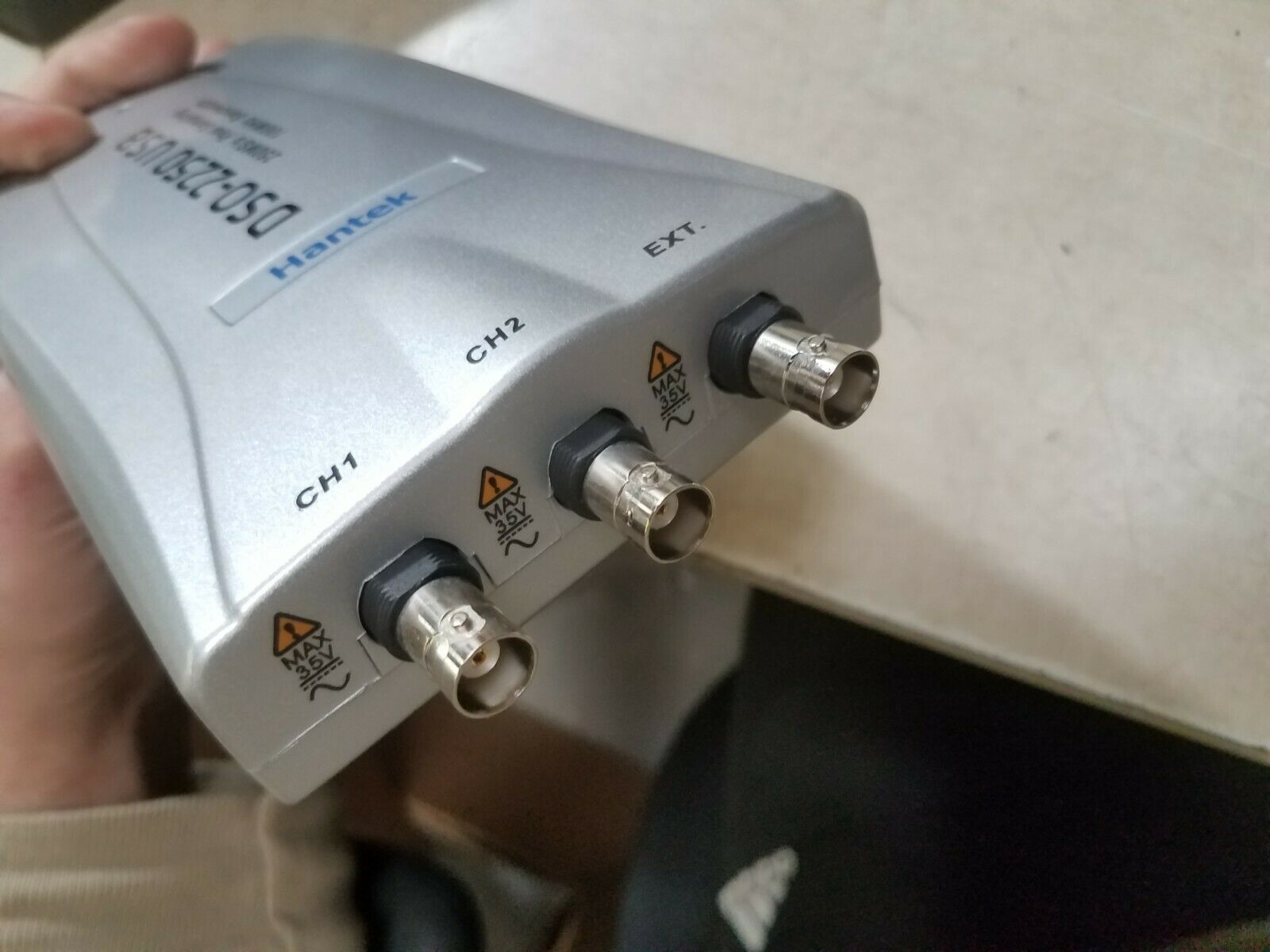 Business Industrial Hantek Dso 2250 Pc Usb Digital Oscilloscope 100mhz 2ch 250msa S 10mv 5v 9steps Analyzers Data Acquisition