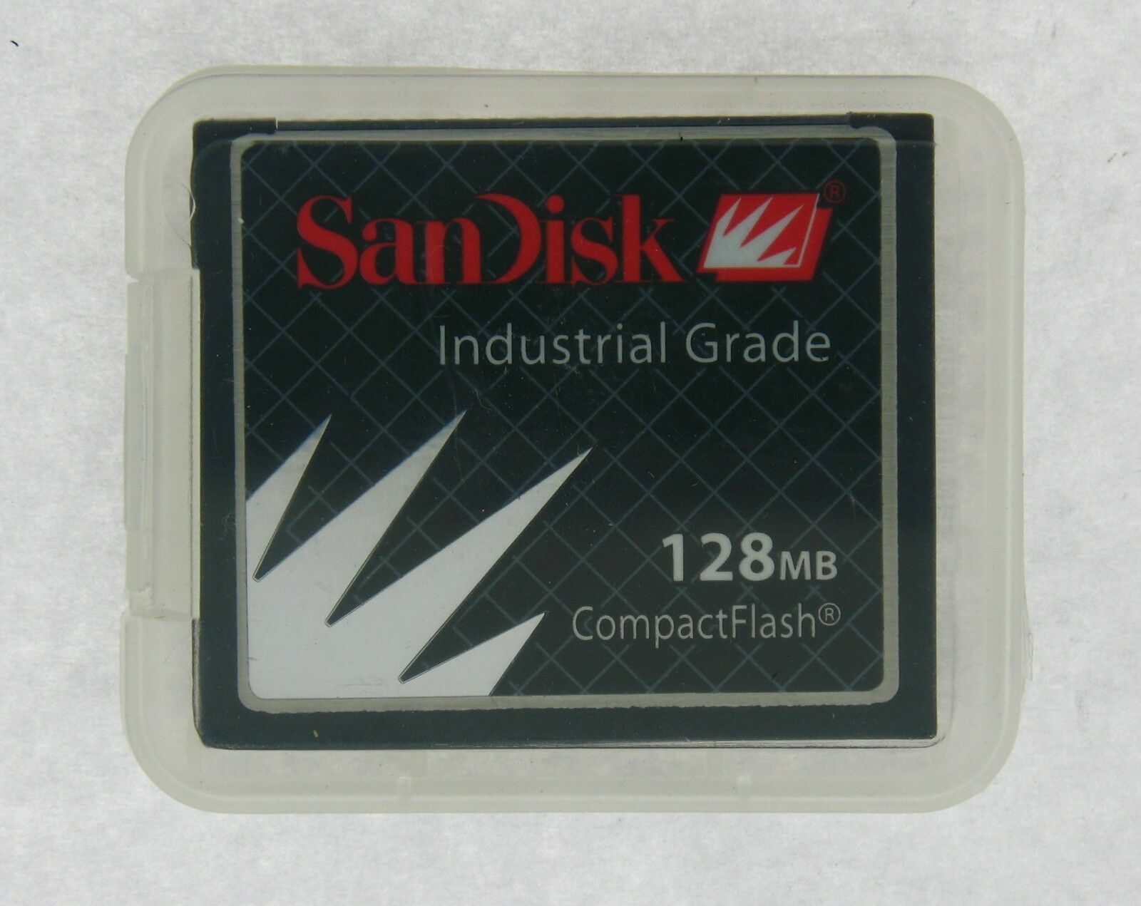 128MB 50pin CF CompactFlash Card Industrial Grade w/SN, SanDisk SDCFB