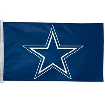 DALLAS COWBOYS LOGO 3 X 5 FLAG NEW &amp; OFFICIALLY LICENSED - $22.20