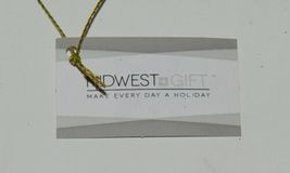 Ganz Midwest Gift MX177849 Glass Christmas Tree Shape Ornaments set of 2 image 6