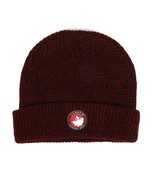Canada Weather Gear Marled Knit Cuffed Beanie Style Winter Hat Red Toque - $18.99