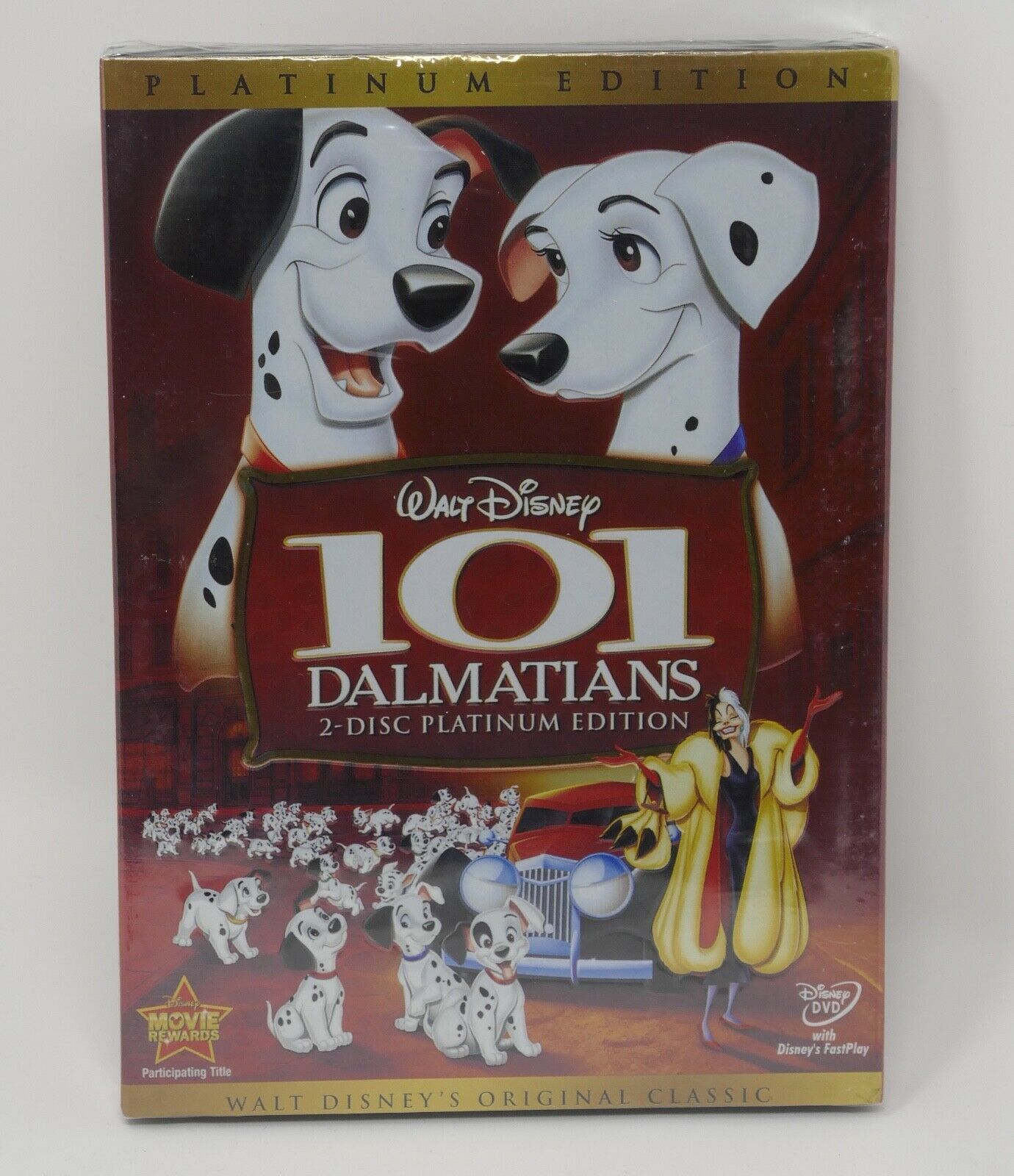 Walt Disney 101 Dalmatians (DVD, 2008, 2-Disc Set, Platinum Edition ...