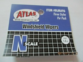 Atlas # BLMA96 Windshield Wipers # Styles per Pack N-Scale image 2