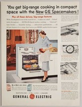 1955 Print Ad GE Spacemaker Electric Ranges Automatic Oven-Timer  - $13.93