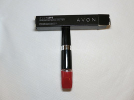 Avon Pro Color &amp; gloss lip Duo lipstick lip gloss Poppy Love Pink NOS NIB - $10.67