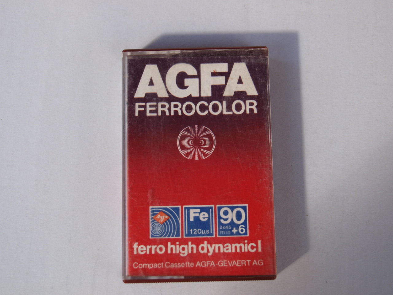 Agfa Agfa ferracolor 90+6 mc cassetta fe high  mint nuova non sigillato da collezione 