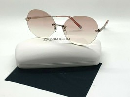 New Calvin Klein Sunglasses Ck 2154SA 717 Rose GOLD/PINK 58-16-140MM /CASE - $44.59