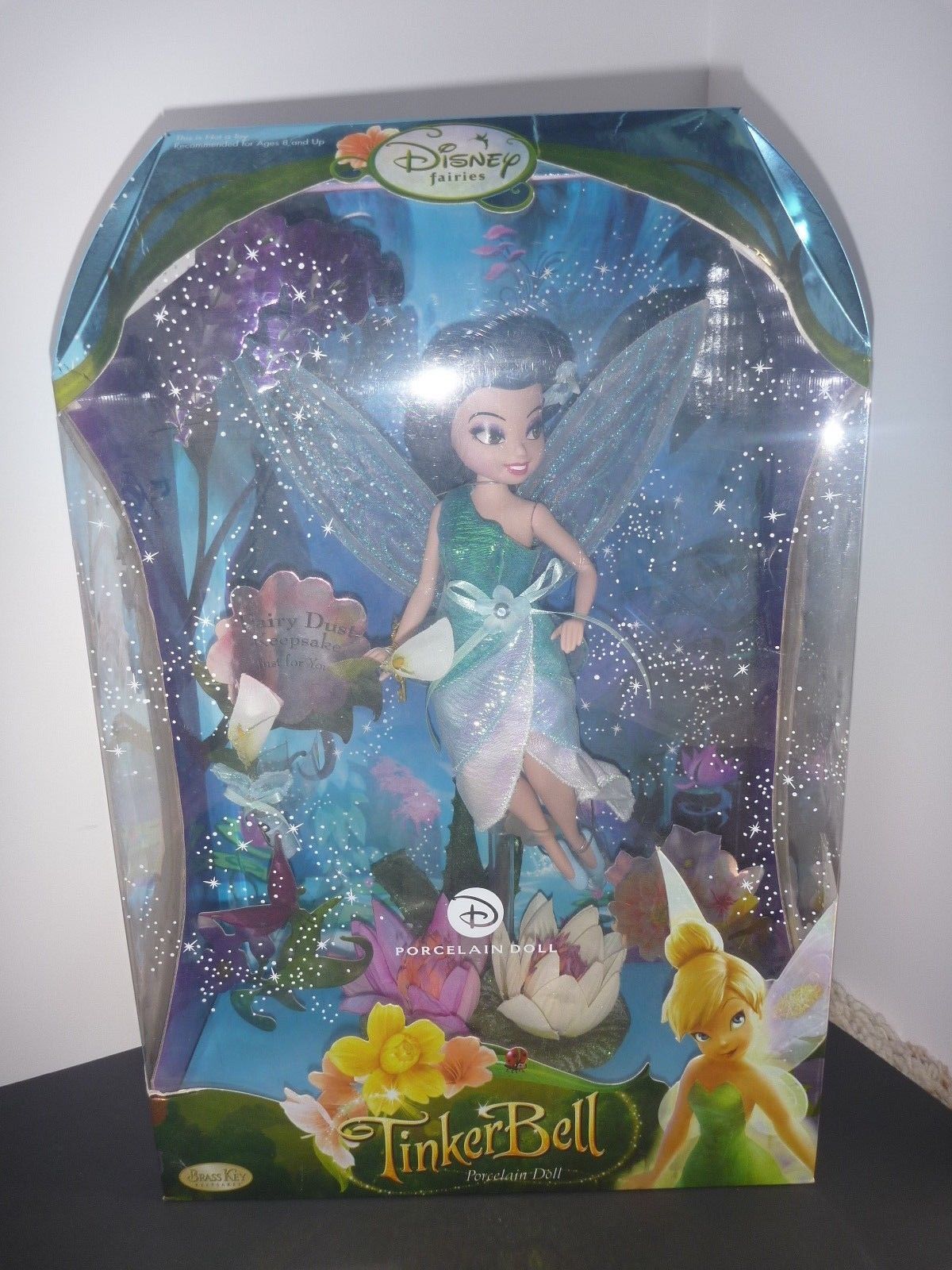 tinkerbell porcelain keepsake doll