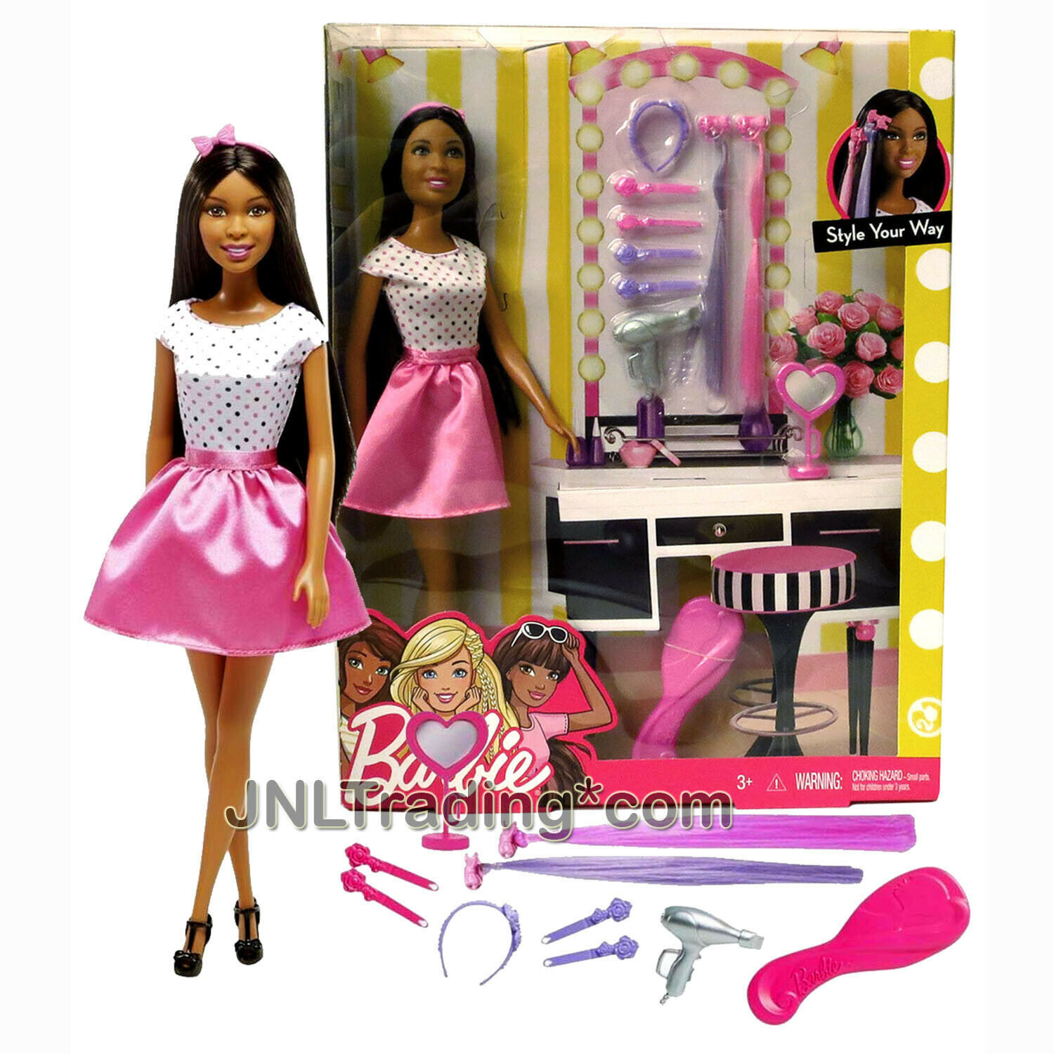 New Barbie Style Your Way 12" Doll Set and similar items