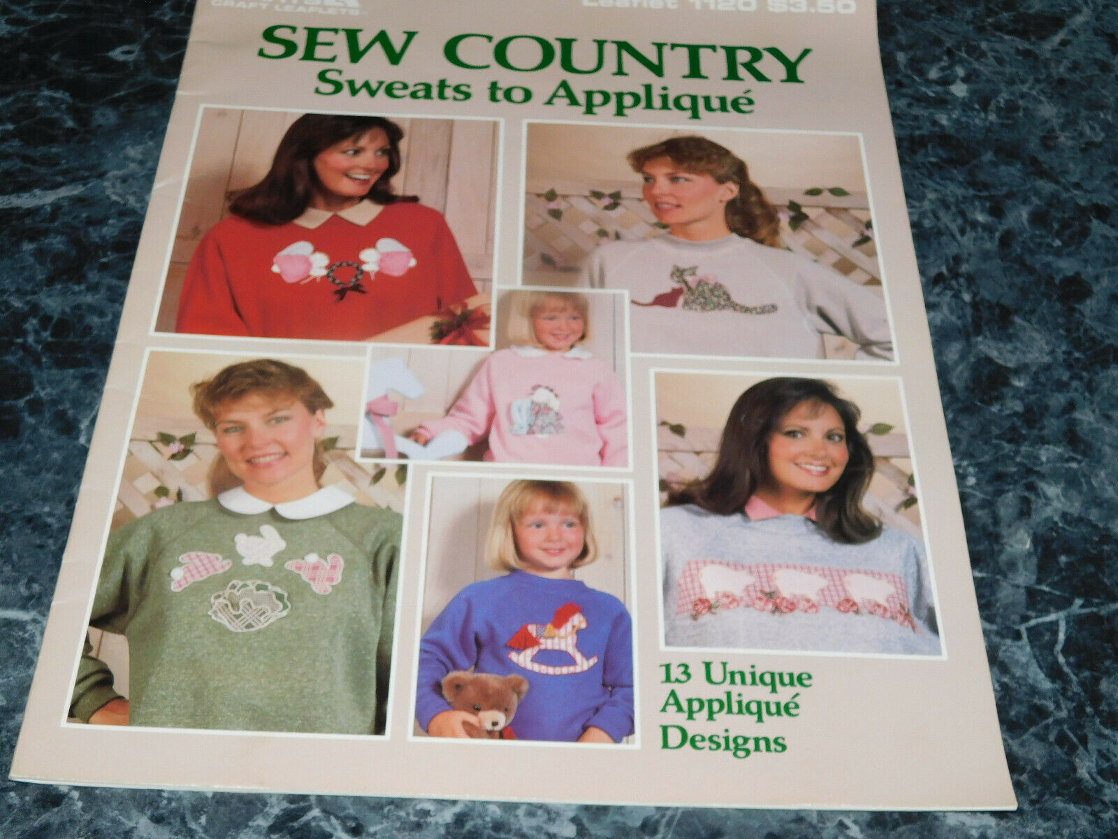 Sew Country Sweats to Applique Leisure Arts Leaflet 1120 - $3.99