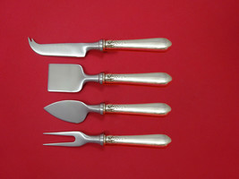 Nellie Custis by Lunt Sterling Silver Cheese Serving Set 4 Piece HHWS  C... - $275.32