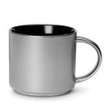 Starbucks Stacking Mug - Matte Silver and Black Inside, 14 fl oz - $51.98