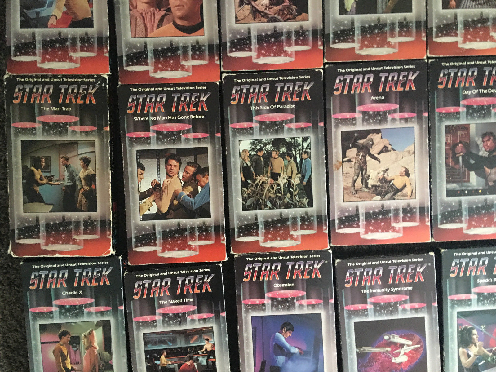 star trek original series vhs