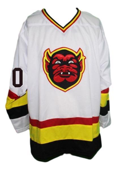 Qualityjerseys - Any name number st paul vulcans retro hockey jersey new white any size