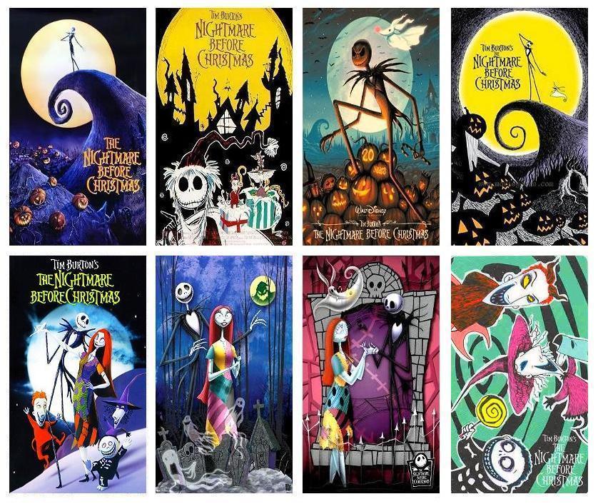 Primary image for The Nightmare Before Christmas Magnets - Set of 8
