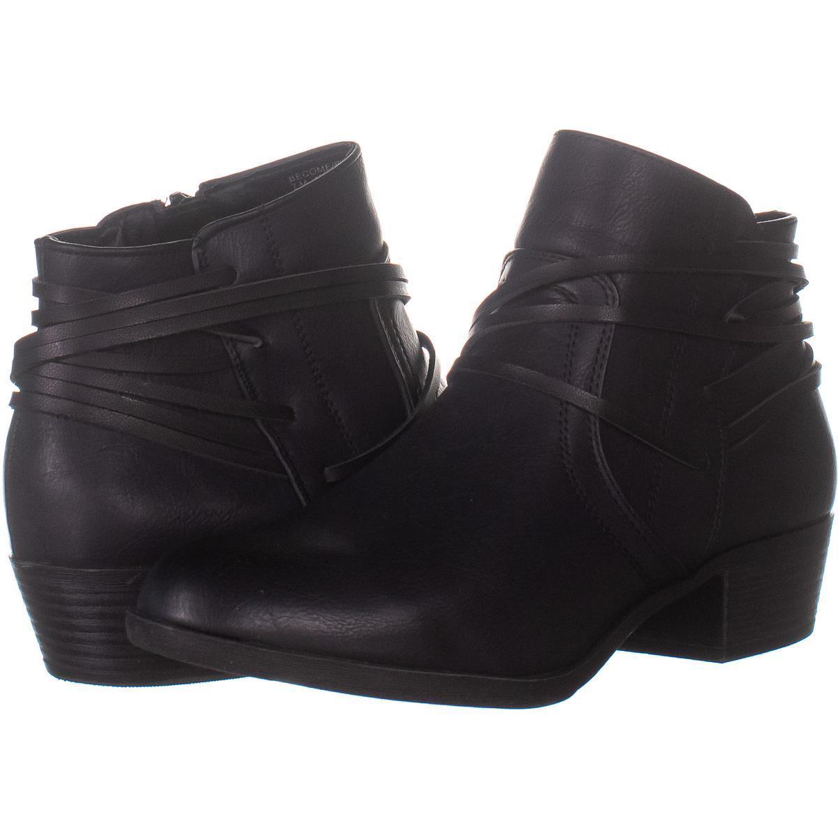 madden girl Casual Ankle Boots 061, Black Paris, 7 US Boots