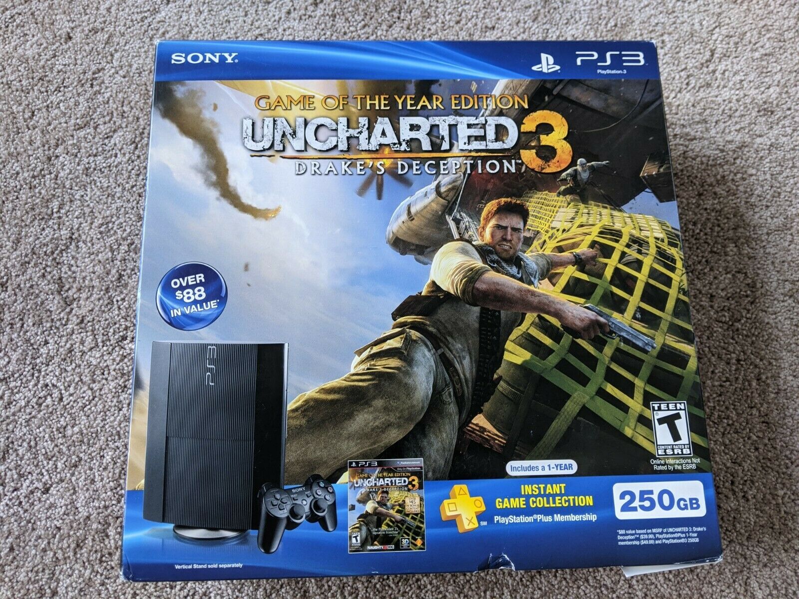 uncharted 3 game size