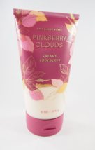 (1) Bath & Body Works Pinkberry Clouds Creamy Body Scrub Shea Vitamin E 8oz New - $15.18