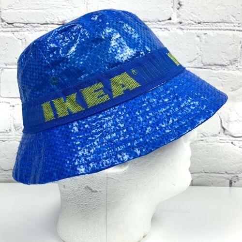 IKEA Bucket Hat KNORVA Frakta Bag Blue NEW With Tags NWT - Hats