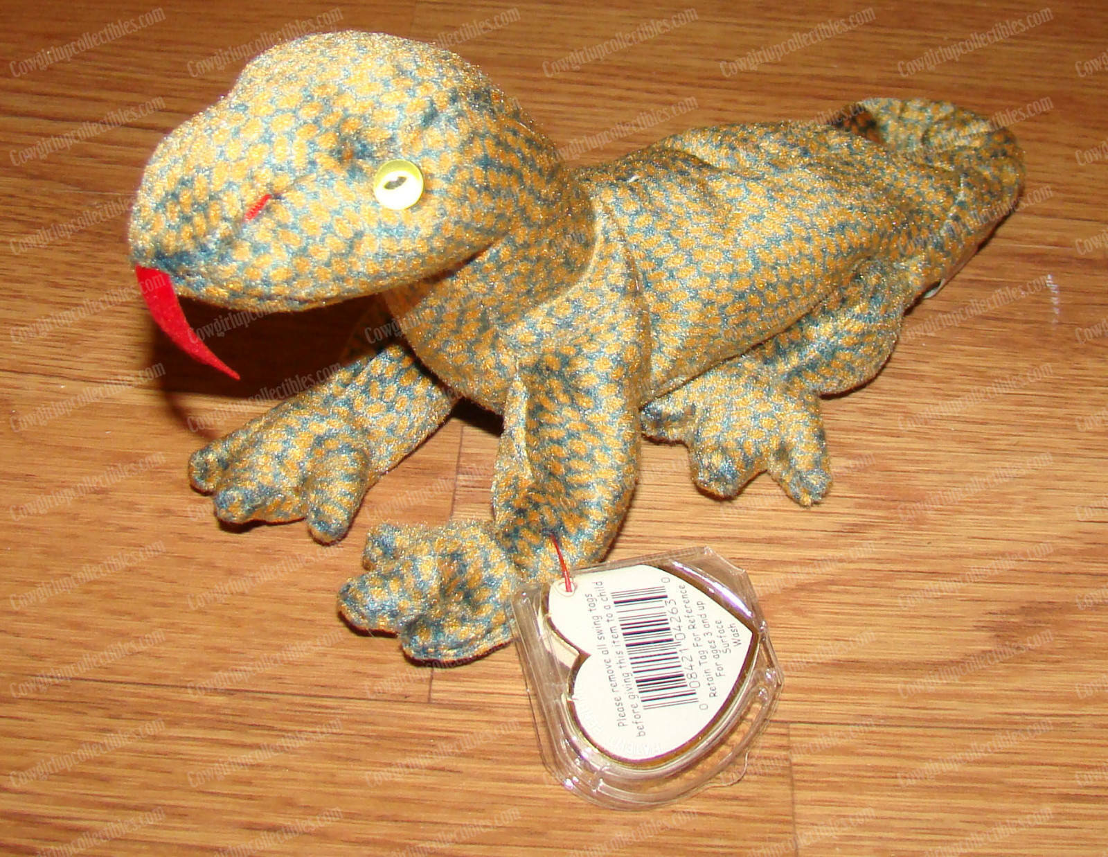 Ty Beanie Baby Retired Scaly The Dragon 1999 Ty Beanie Baby Retired Scaly The Dragon 1999