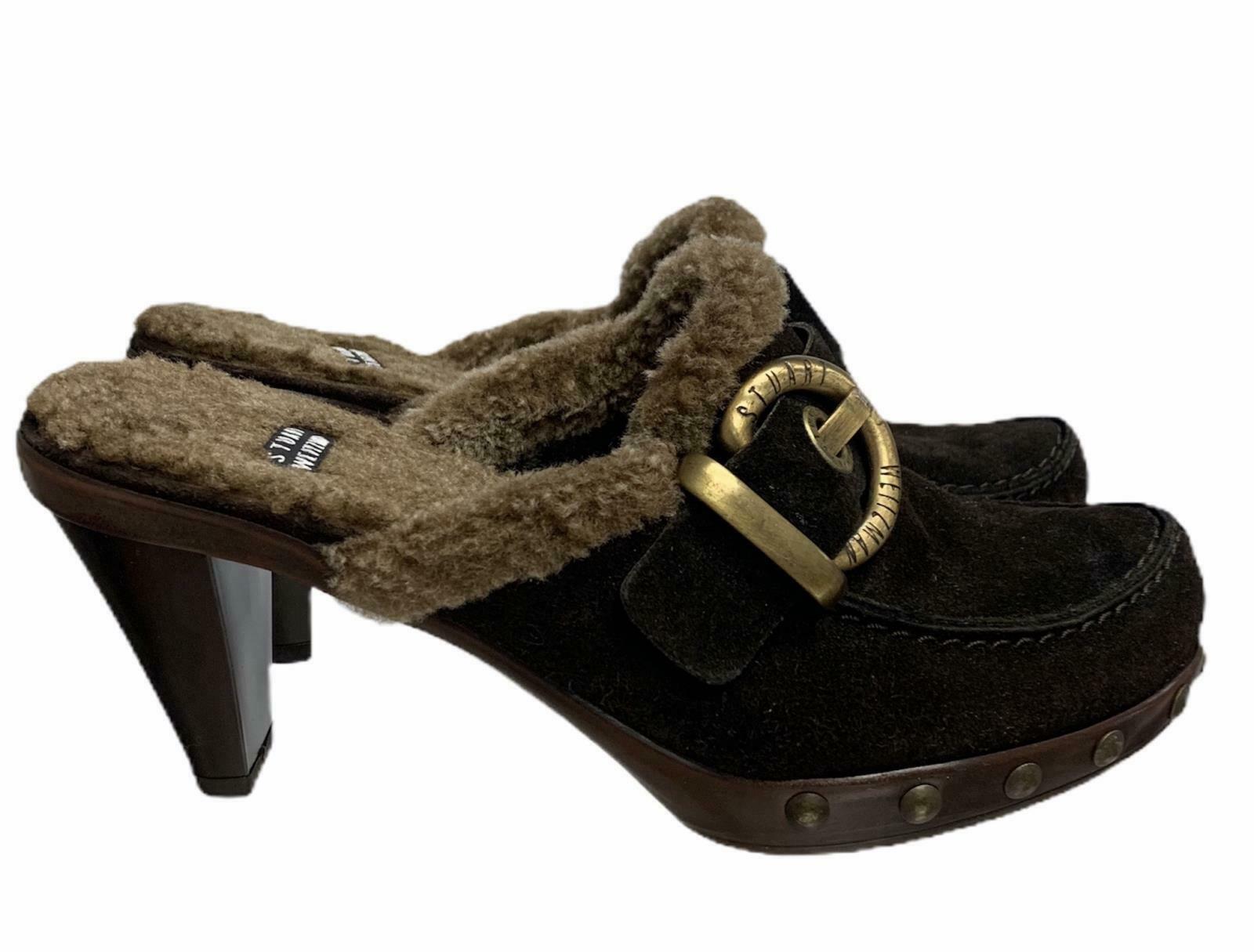 stuart weitzman fur lined boots