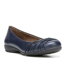 Natural Soul by Naturalizer Women Ballet Flats Girly Size US 8.5M Navy - $29.00