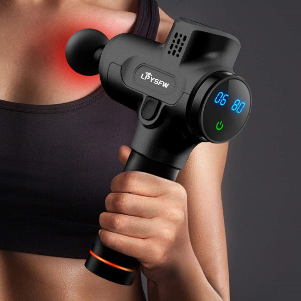 Muscle Massage Gun Hand Held Deep Tissue Muscle Massager Cordless