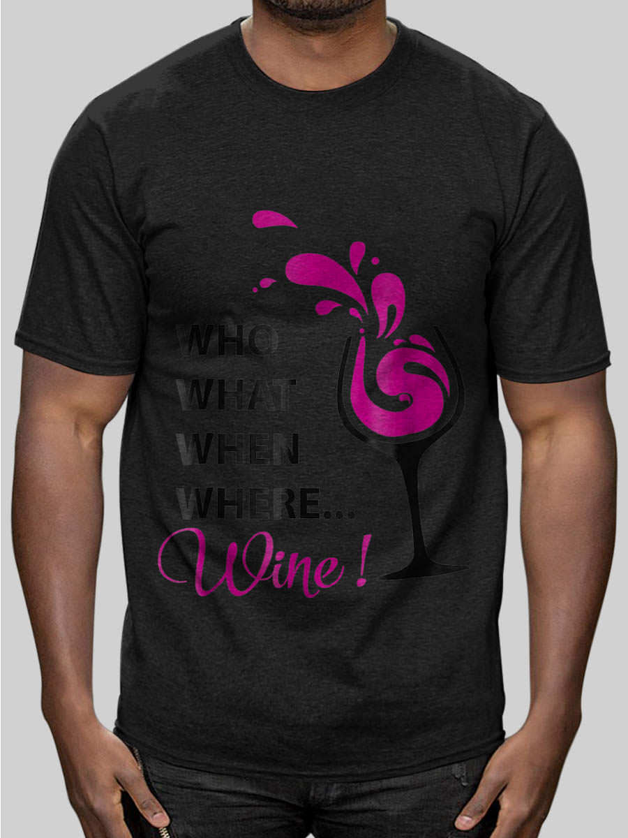 natural wine t shirt