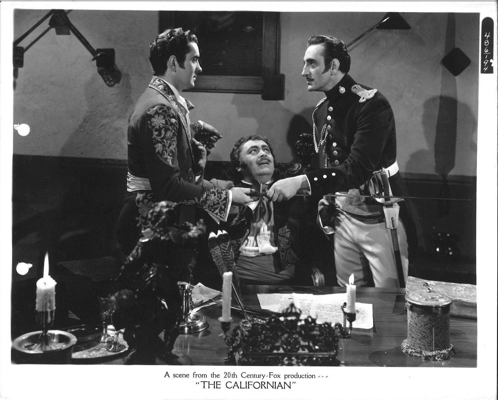 THE MARK OF ZORRO (1940) Tyrone Power & Basil Rathbone Released With ...