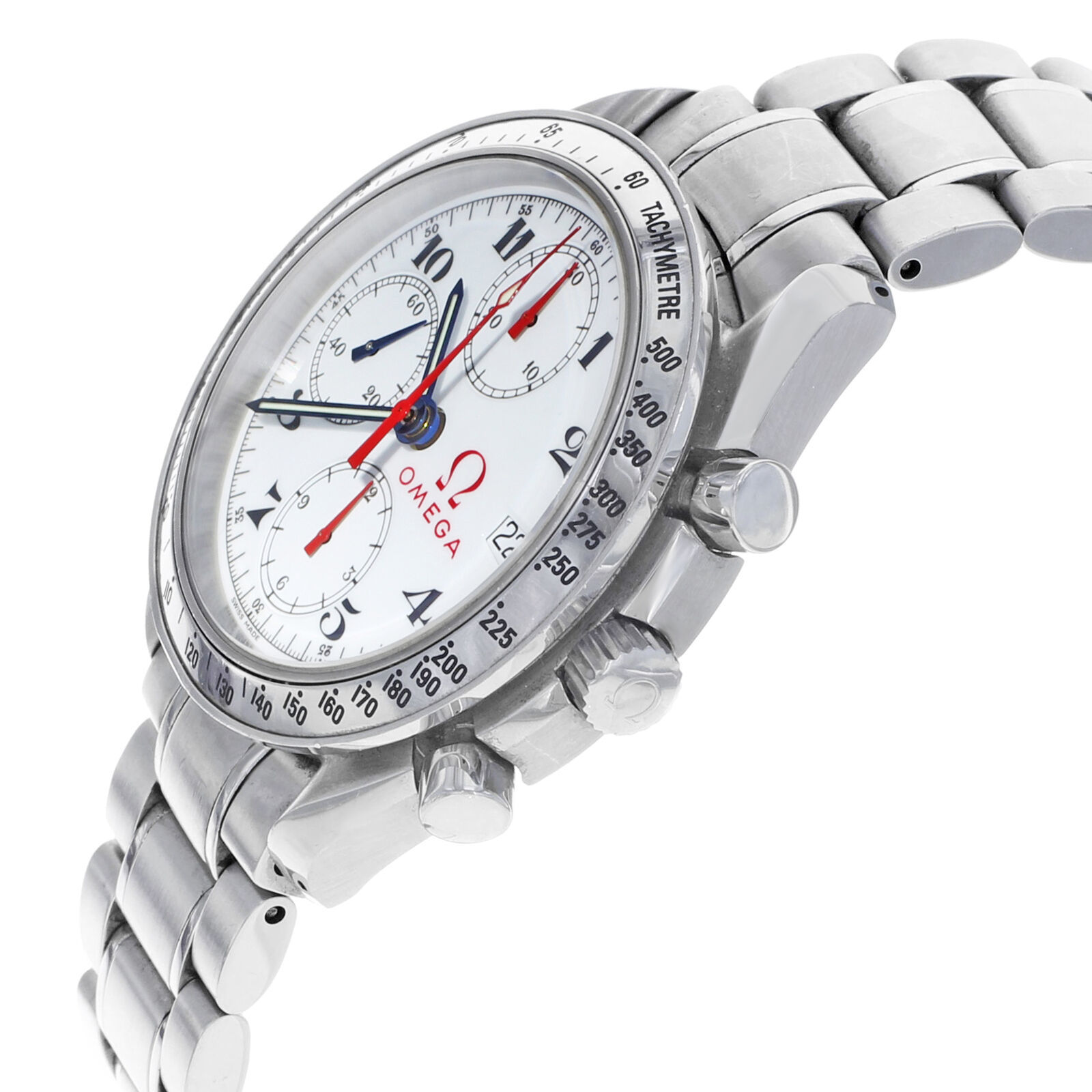 omega speedmaster bianco