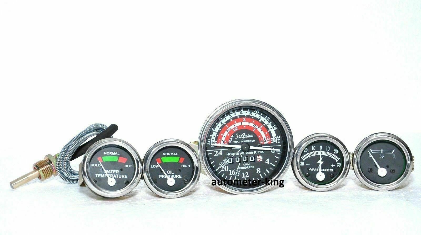Massey Ferguson Gauge Kit and Tachometer MF35 MF50 MF65 TO35 F40 MH50
