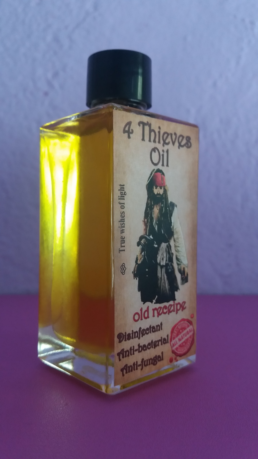 Four Thieves Oil Strong Antiseptic Antiparasitic Antibacterial   4              